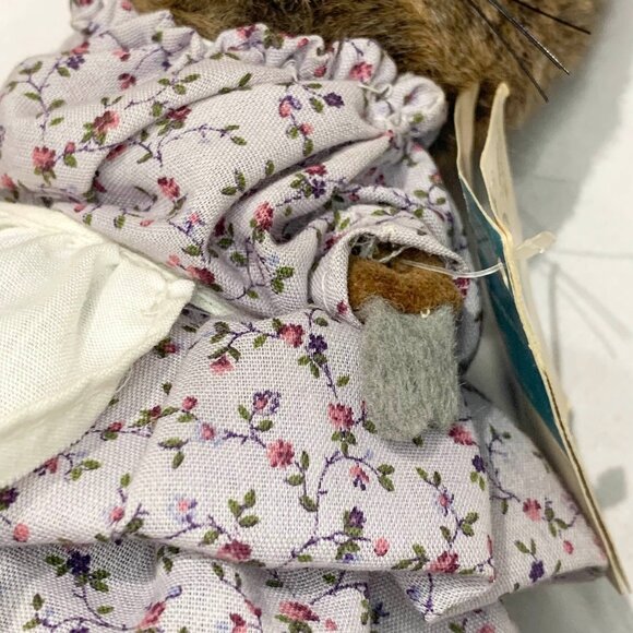 Vintage 80s Eden Plush Hunca Munca With Original Tags Style No 30409 - Picture 11 of 13